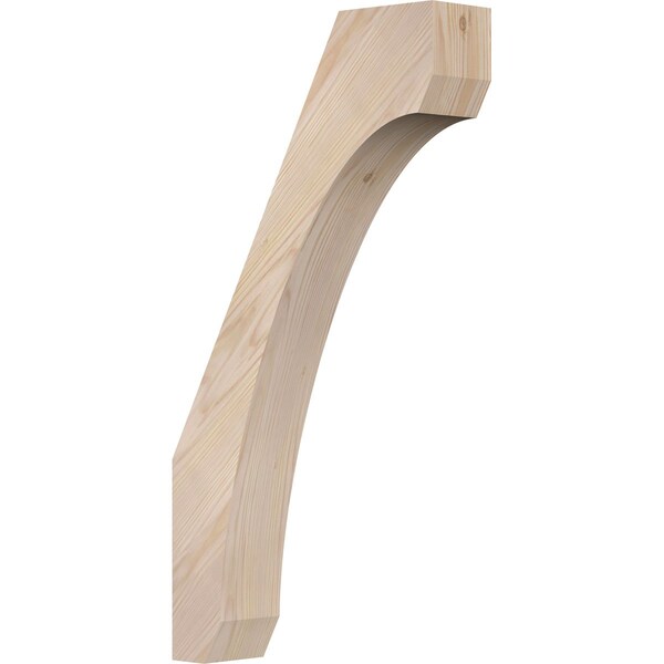 Ekena Millwork 3 1/2"W x 14"D x 26"H Legacy Smooth Knee Brace, Douglas Fir BRC04X14X26LEC00SDF - main